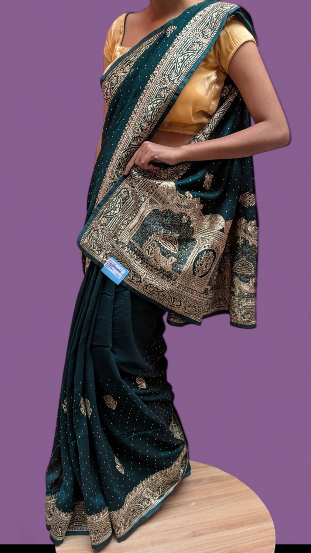 Emerald Regal Luxe Essence Saree