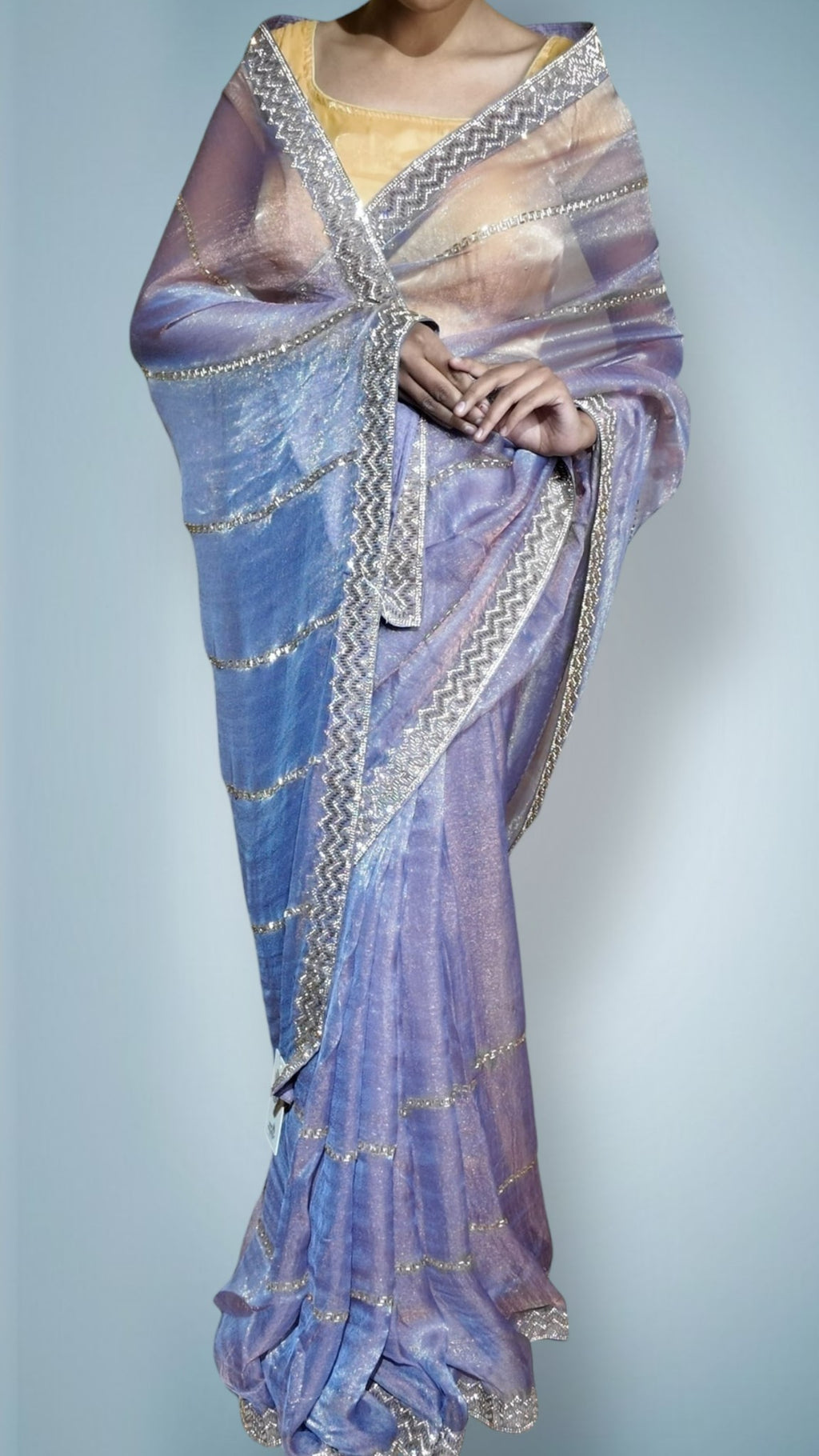 Orchid Ethereal Radiant Elegance Saree