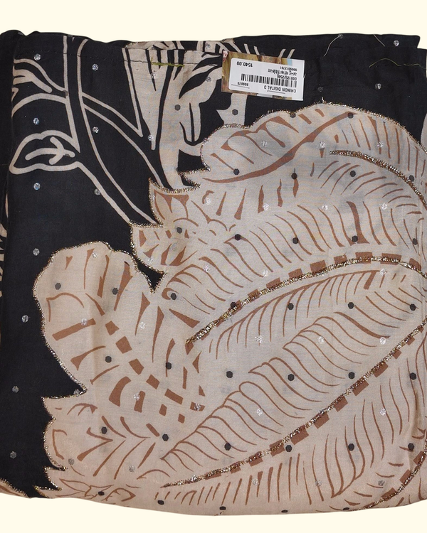 Exquisite Botanical Unstitched Suit - Luxe Embellishments", - Image 1_no_bg