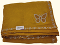 Golden Butterfly Charm Saree - Dazzle in Style", - Image 1_no_bg