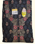 Midnight Bloom: Intricate Floral Unstitched Suit", - Image 1_no_bg