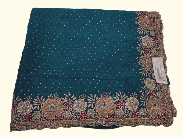 Radiant Floral Grandeur Saree for Festive Celebrations", - Image 1_no_bg