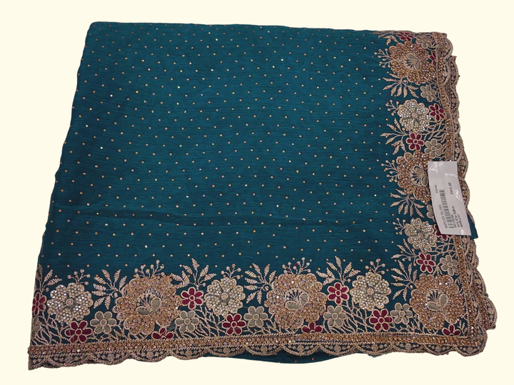 Radiant Floral Grandeur Saree for Festive Celebrations", - Image 1_no_bg