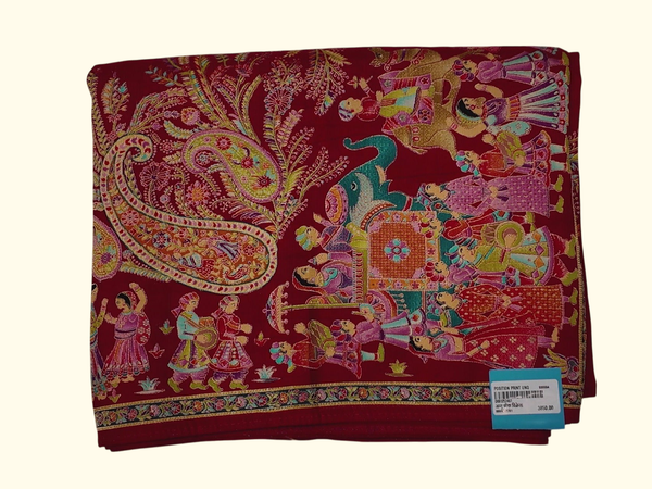 Vibrant Festival Jamdani Saree with Rich Cultural Detailing", - Image 1_no_bg