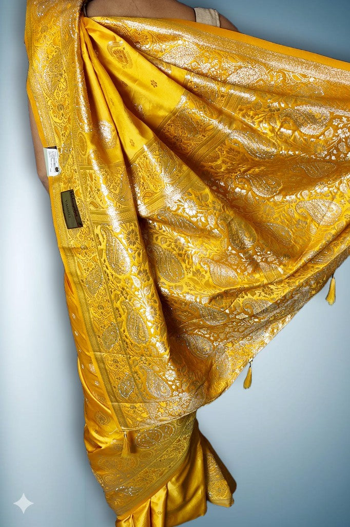 Saffron Royal Opulent Heritage Saree