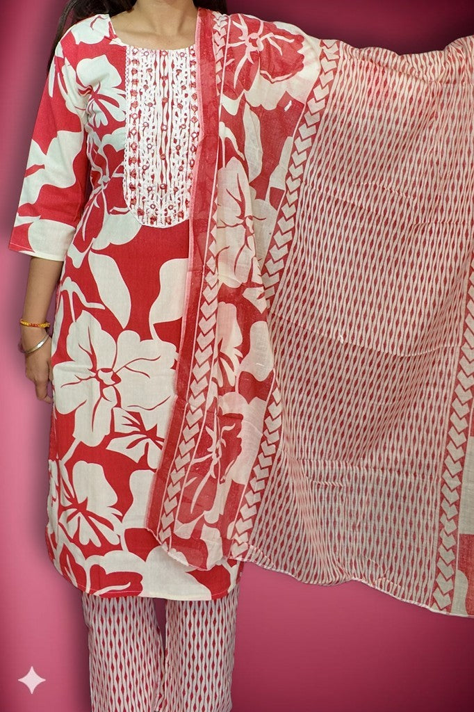 Crimson Regal Timeless Elegance Suit