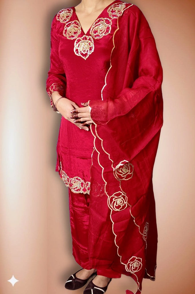 Burgundy Regal Heritage Luxe Suit