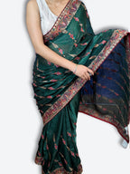 Emerald Regal Opulent Heritage Saree