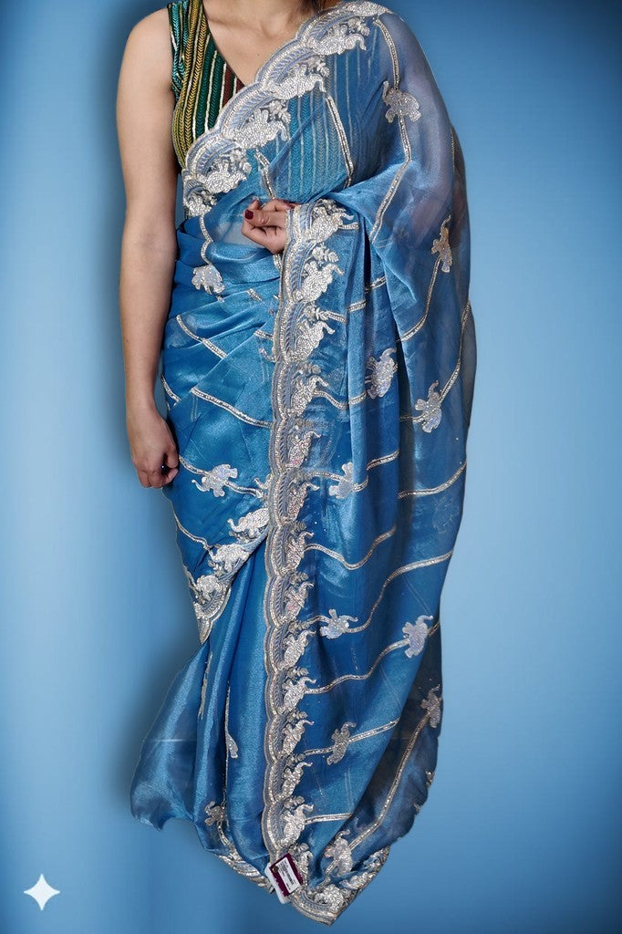 Sapphire Regal Exquisite Heritage Saree