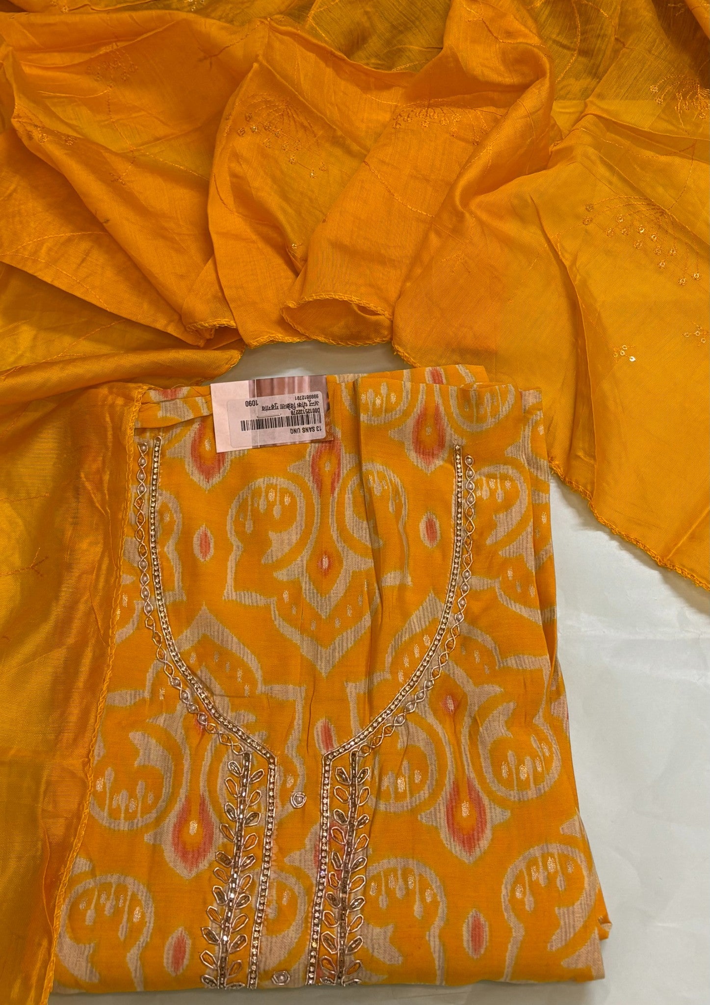 Saffron Regal Opulent Essence Suit