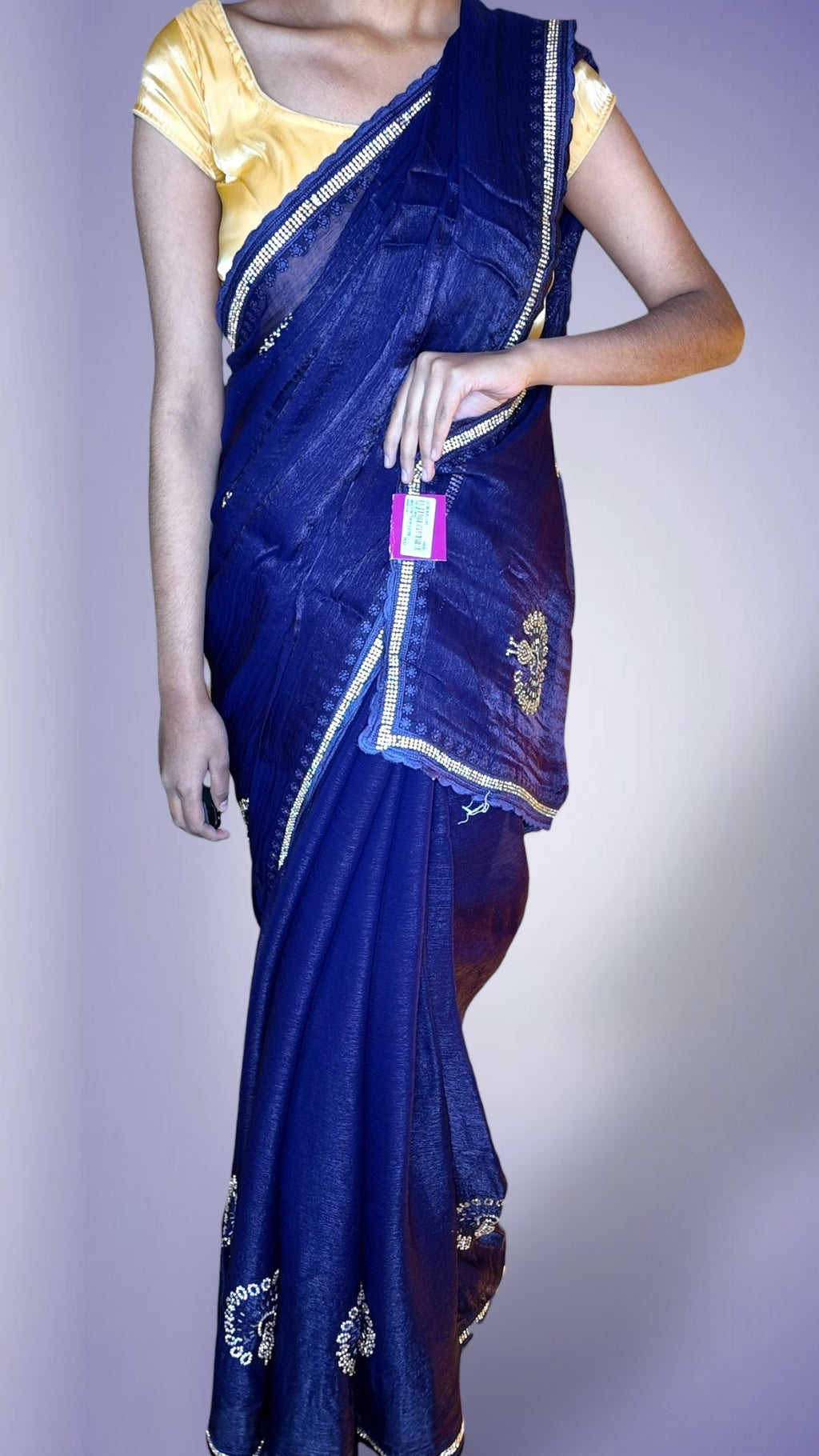 Sapphire Regal Radiant Elegance Saree