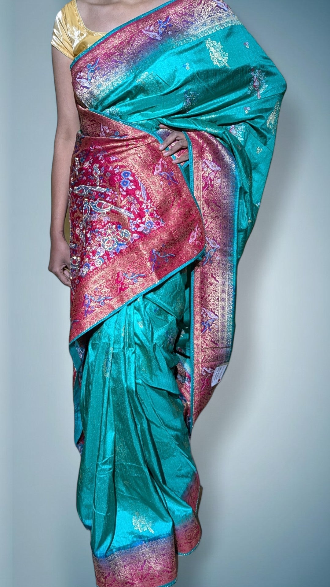 Jade Regal Opulent Heritage Saree
