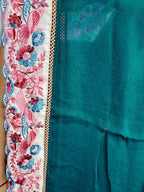Jade Regal Bloom Elegance Saree