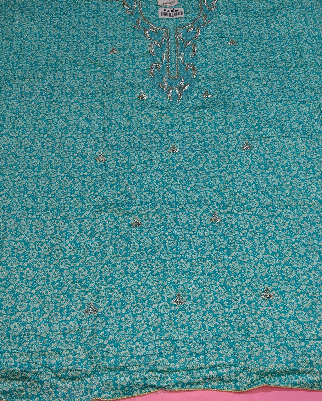 Turquoise Regal Opulent Elegance Suit