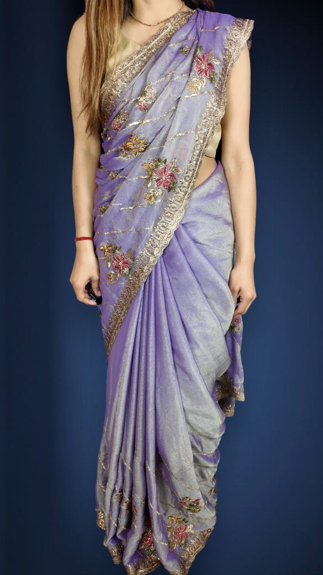 Saffron Regal Heritage Luxe Saree
