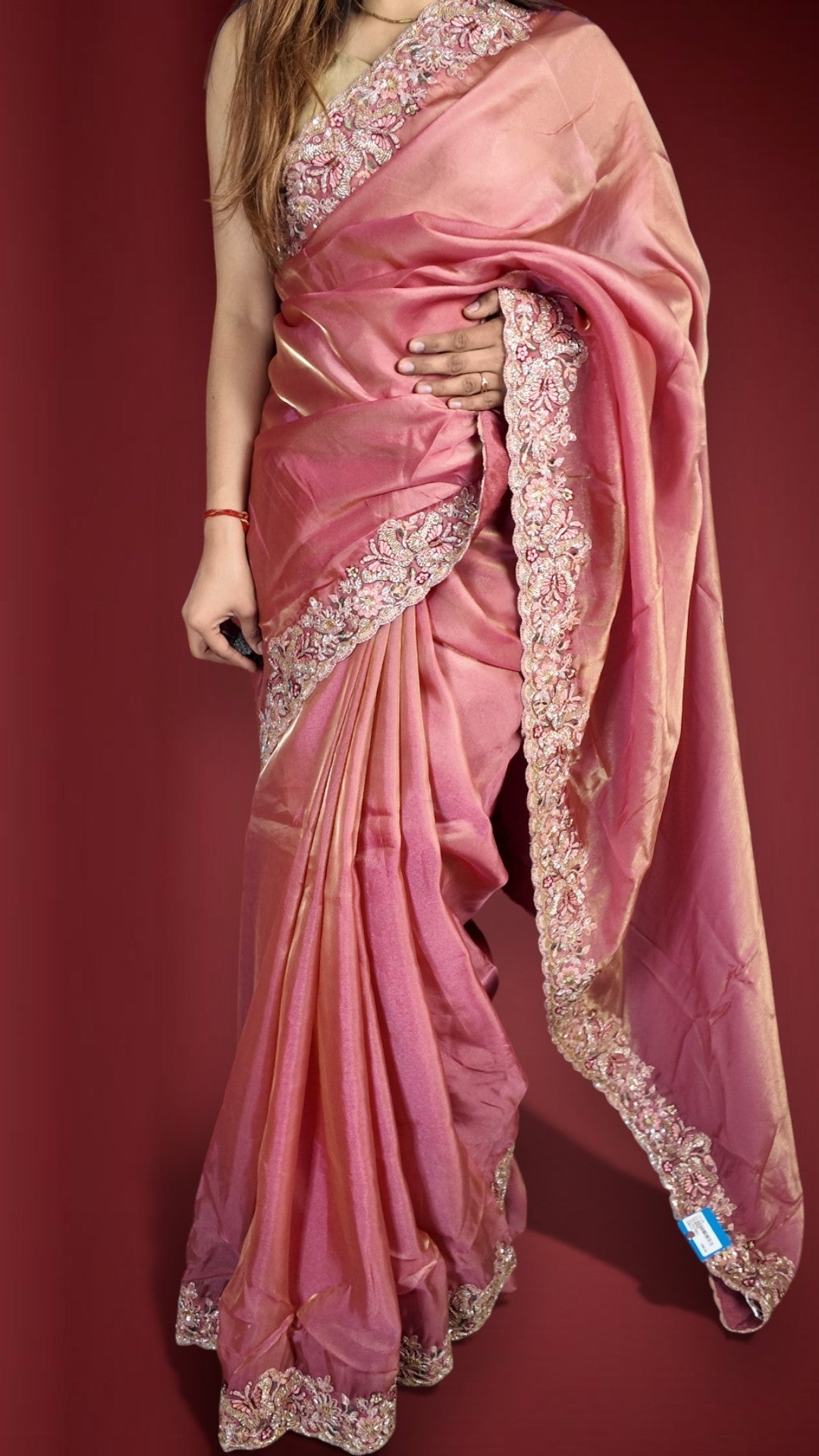 Blush Ethereal Regal Couture Saree
