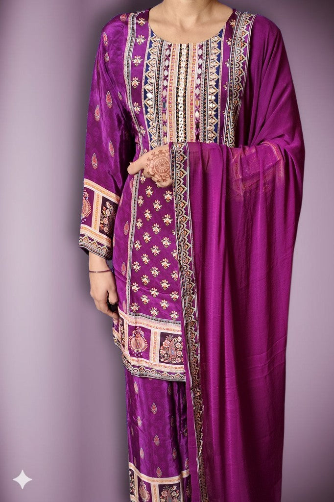Amethyst Regal Heritage Luxe Suit