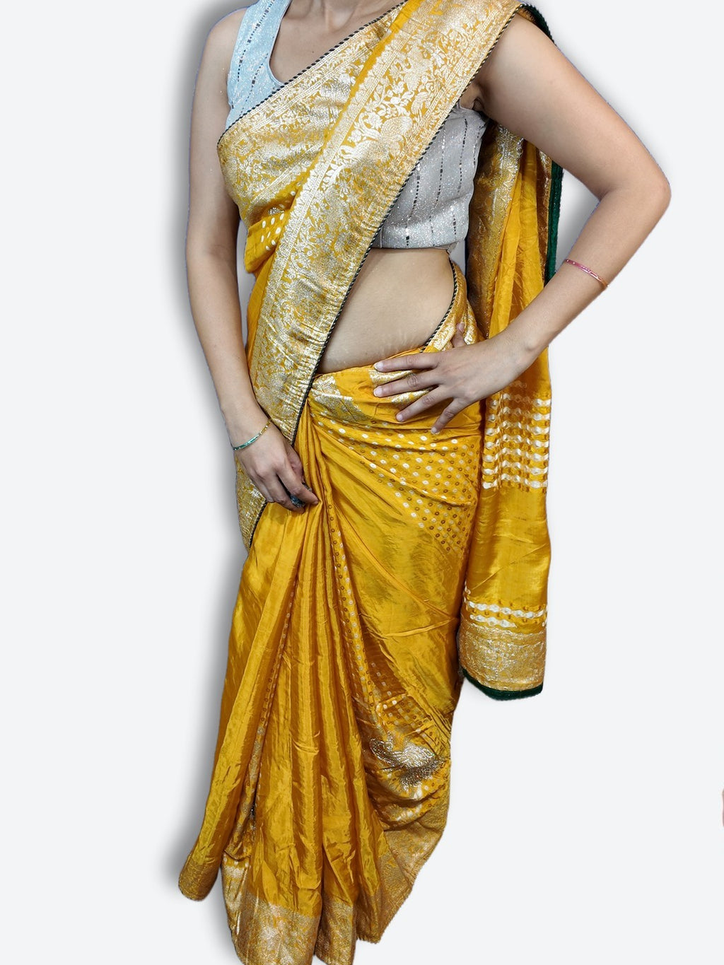 Jade Regal Opulent Elegance Saree