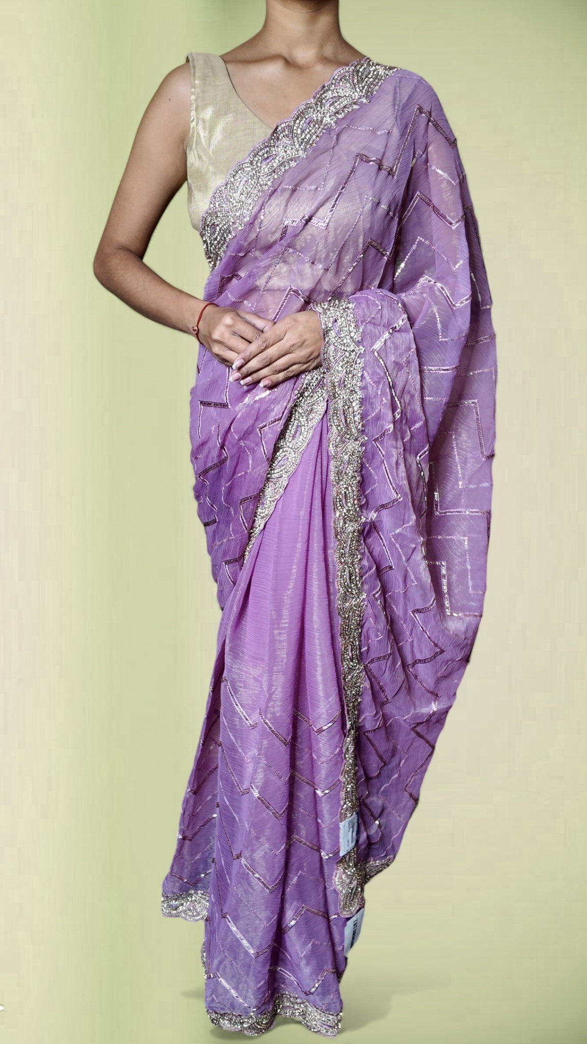 Orchid Regal Ethereal Glamour Saree