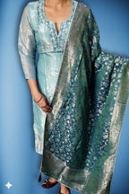 Azure Regal Opulent Charm Suit