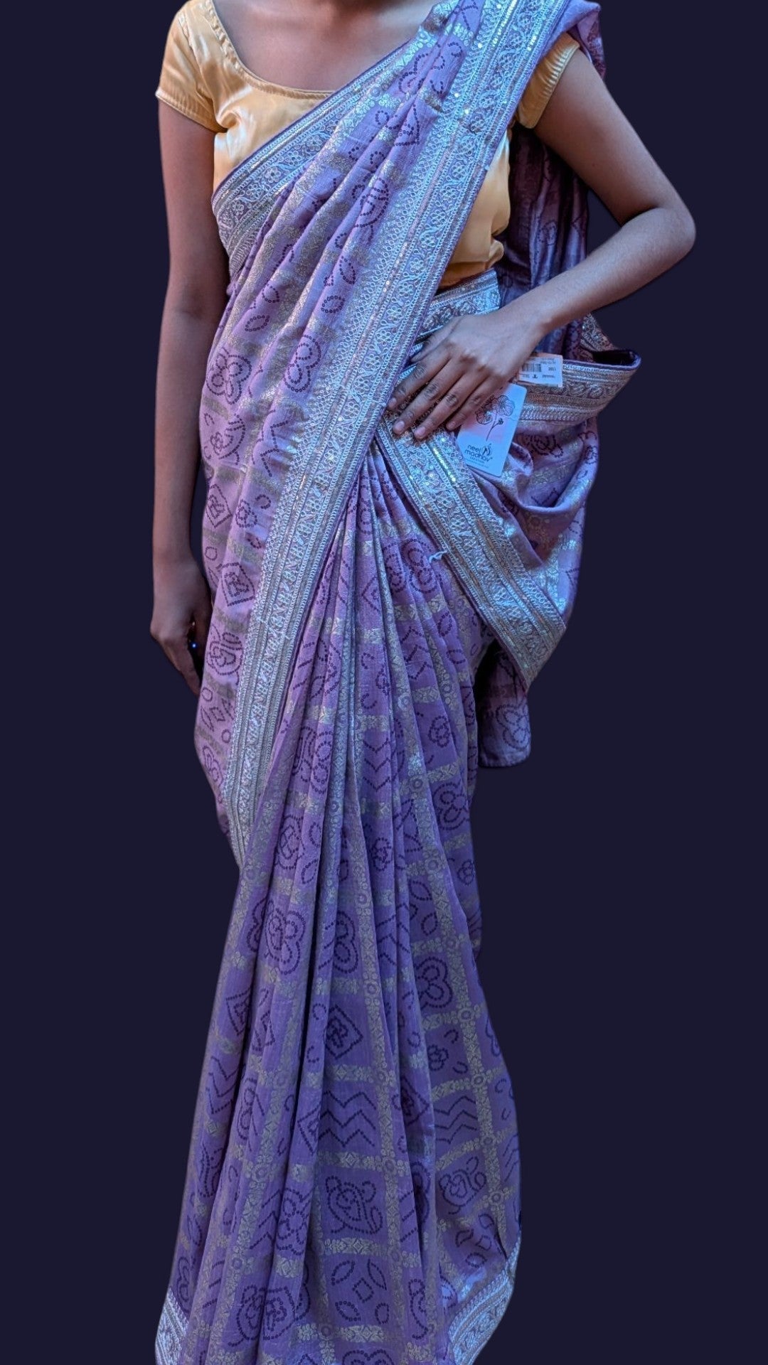 Orchid Regal Opulent Essence Saree