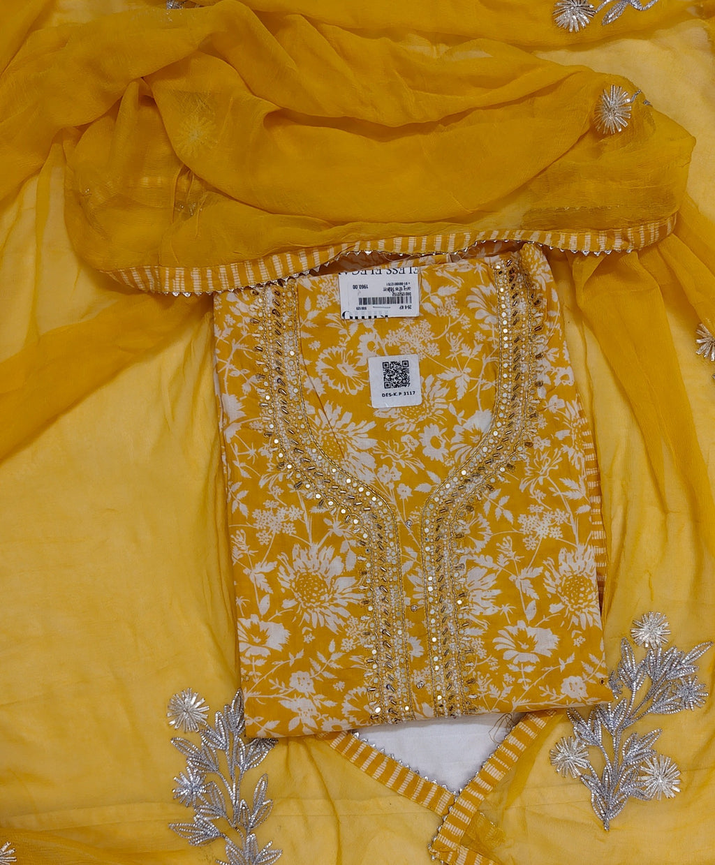 Saffron Regal Glamour Essence Suit