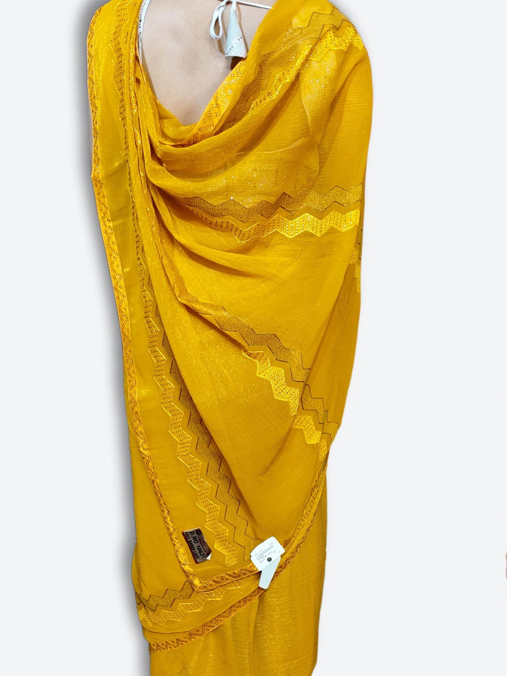 Saffron Regal Timeless Elegance Saree