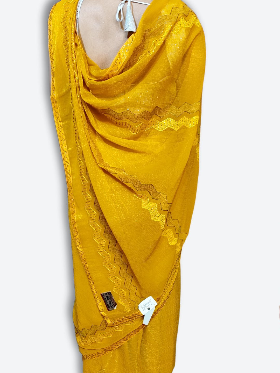 Saffron Regal Timeless Elegance Saree