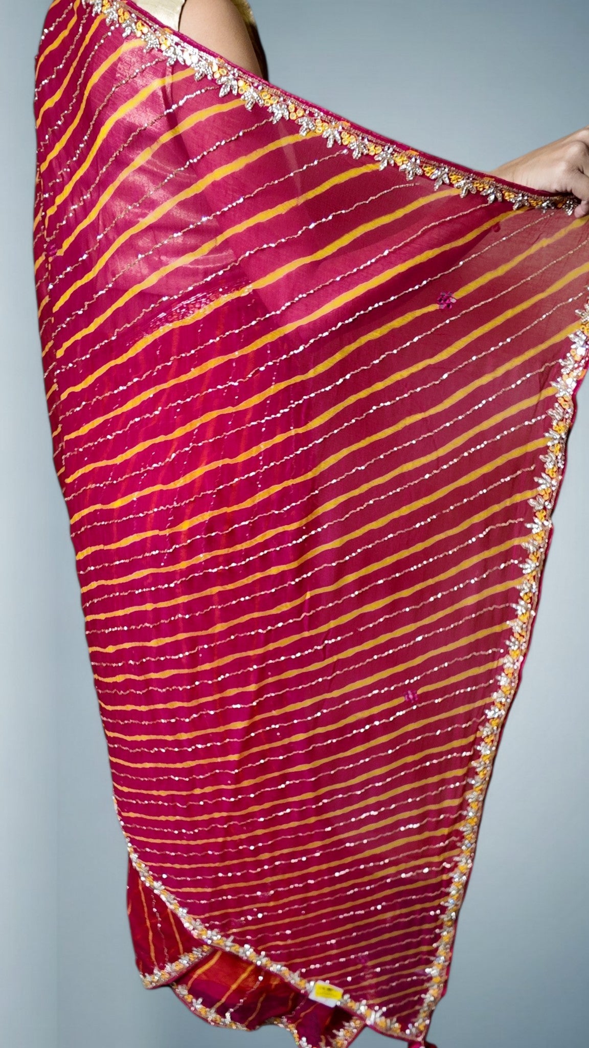 Fuchsia Regal Opulent Heritage Saree