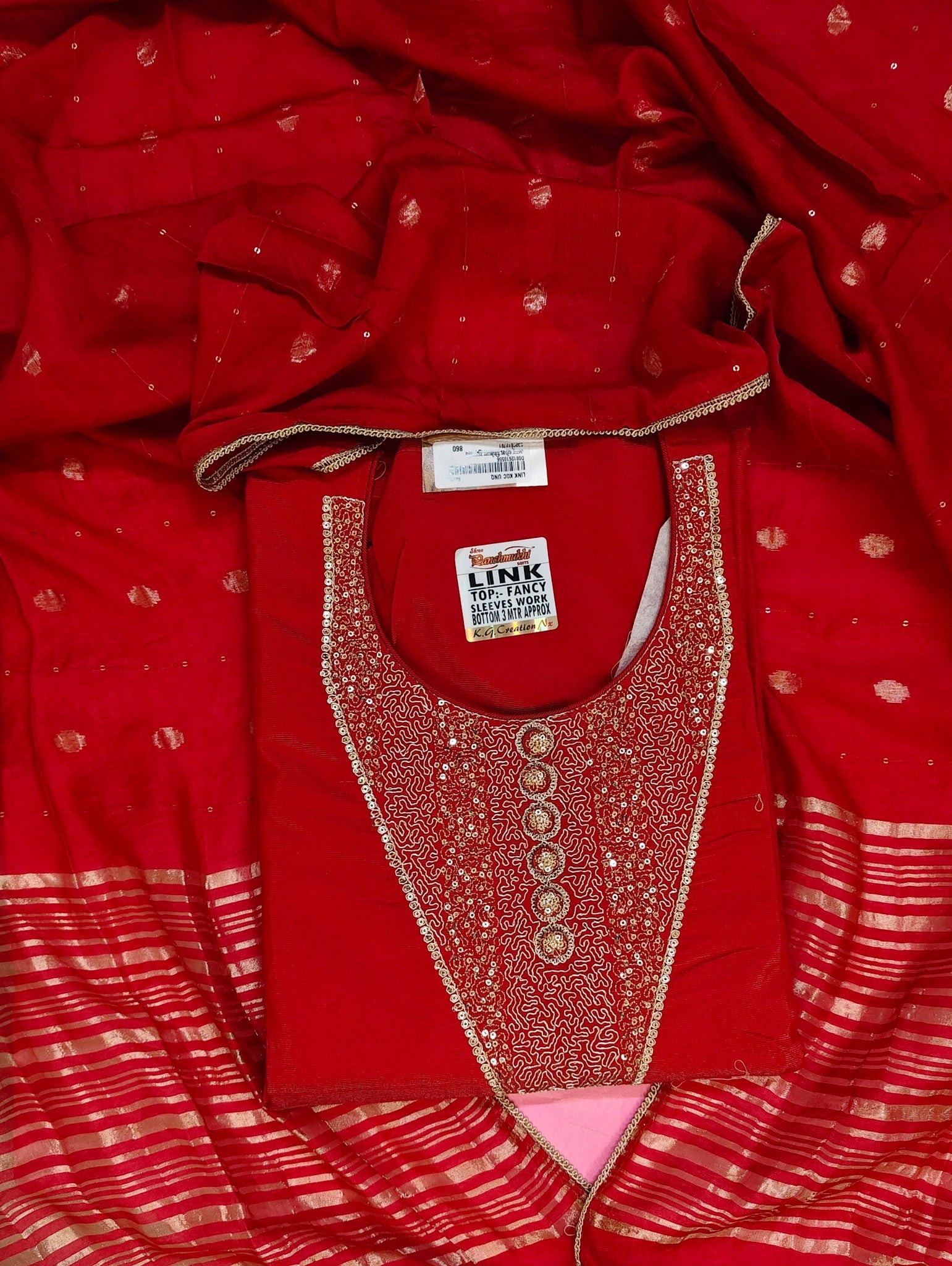 Crimson Regal Opulent Couture Suit