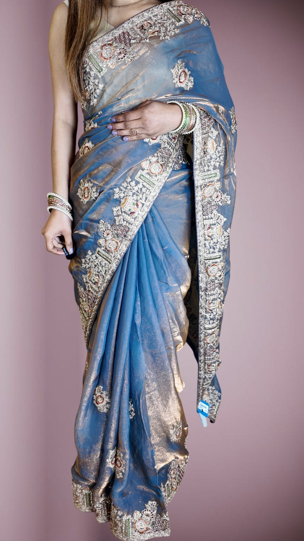 Sapphire Regal Opulent Heritage Saree
