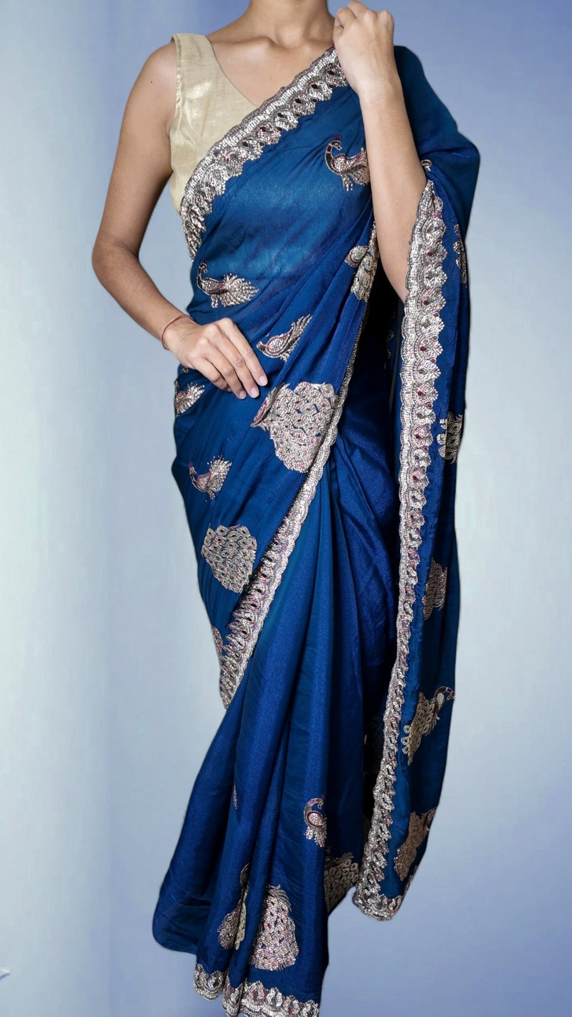 Sapphire Regal Opulent Heritage Saree