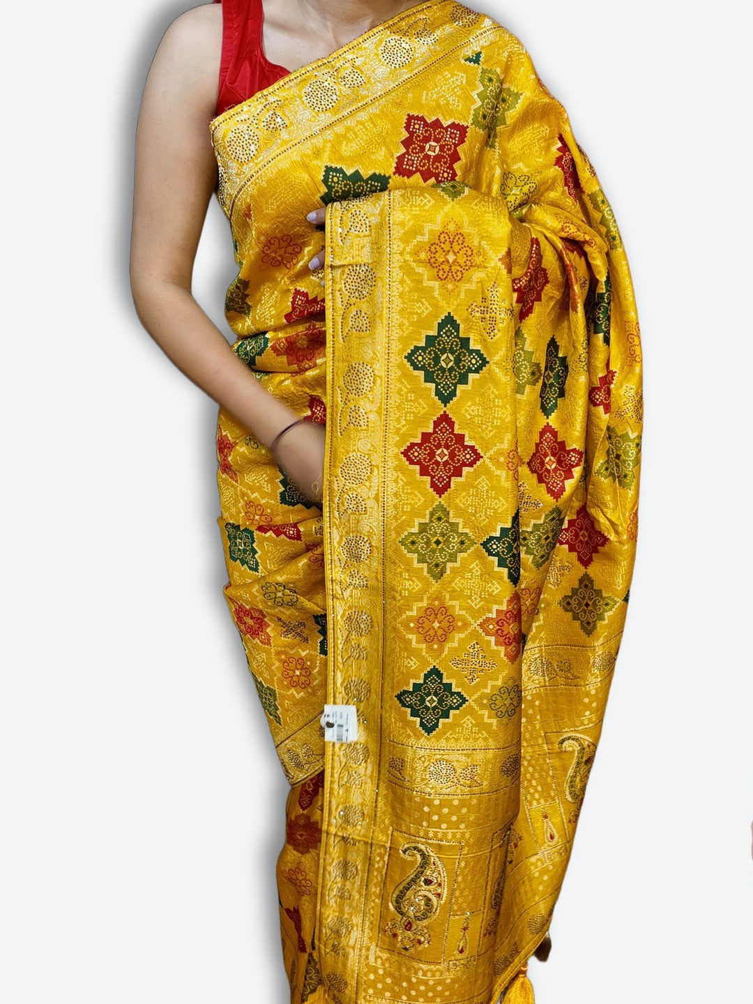 Saffron Regal Opulent Heritage Saree