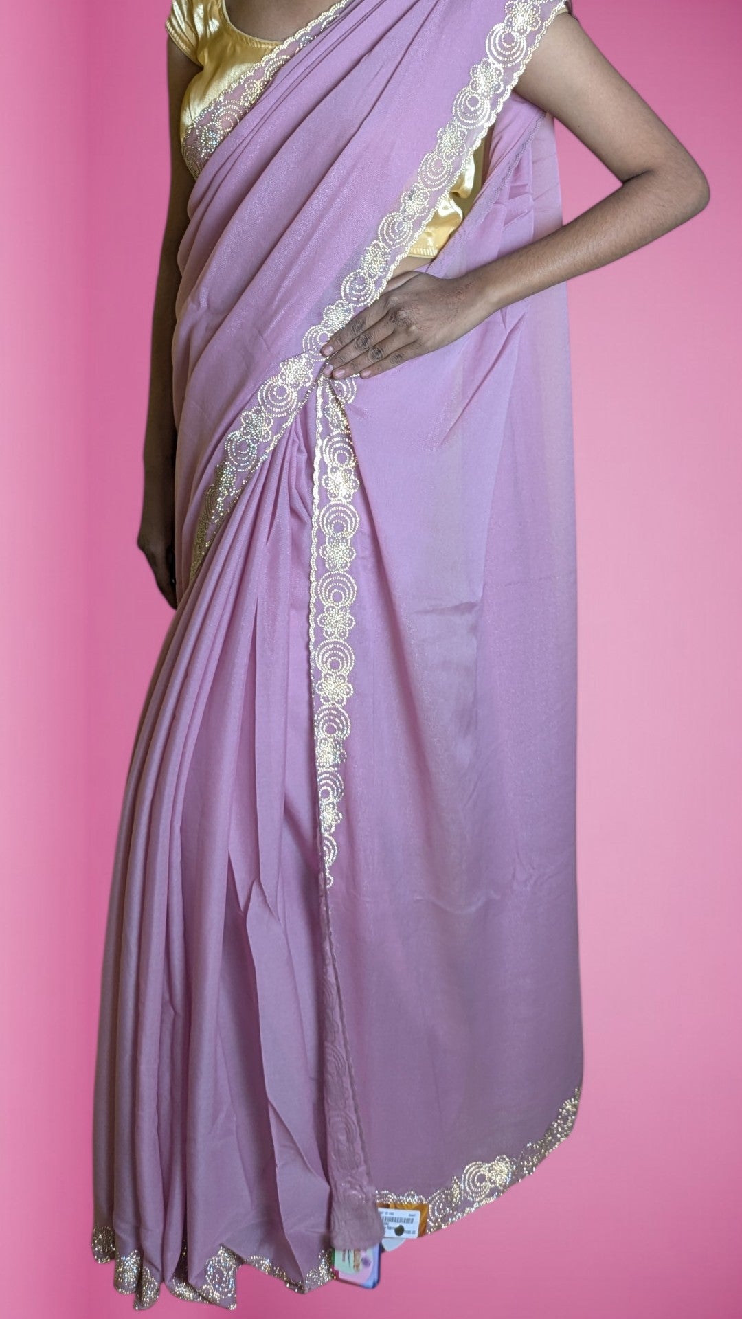 Orchid Ethereal Regal Elegance Saree