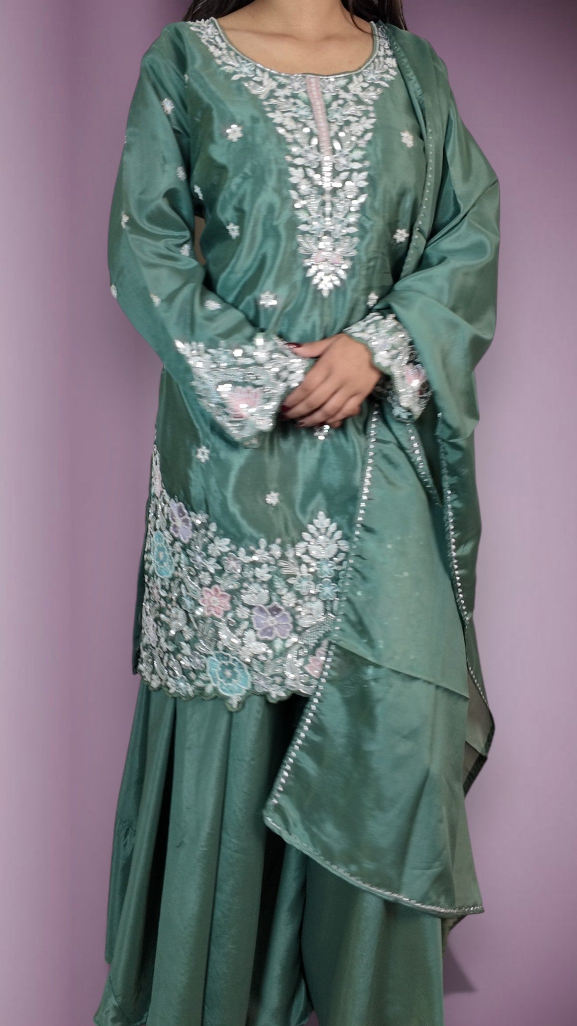 Jade Regal Opulent Charm Suit