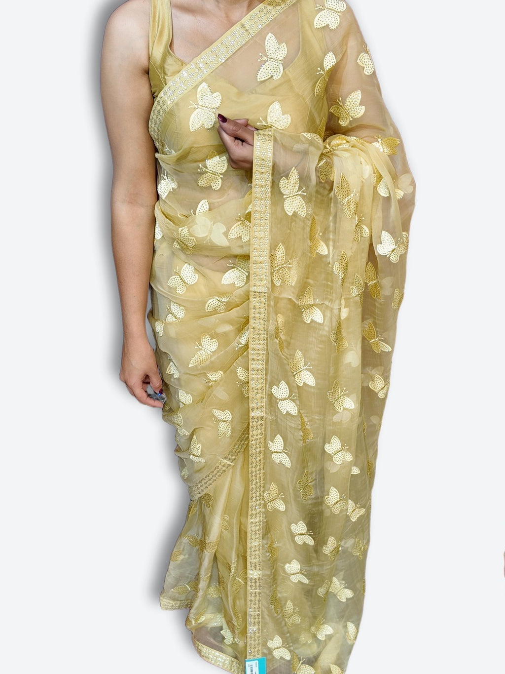 Canary Ethereal Regal Elegance Saree