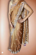 Champagne Regal Exquisite Heritage Saree