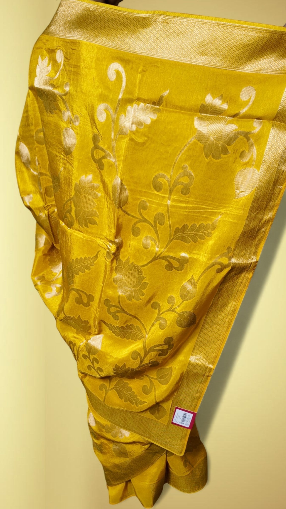 Saffron Regal Opulent Heritage Saree