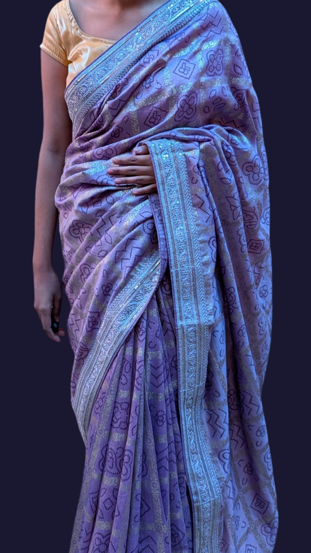 Orchid Regal Opulent Essence Saree
