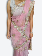 Azure Ethereal Regal Elegance Saree