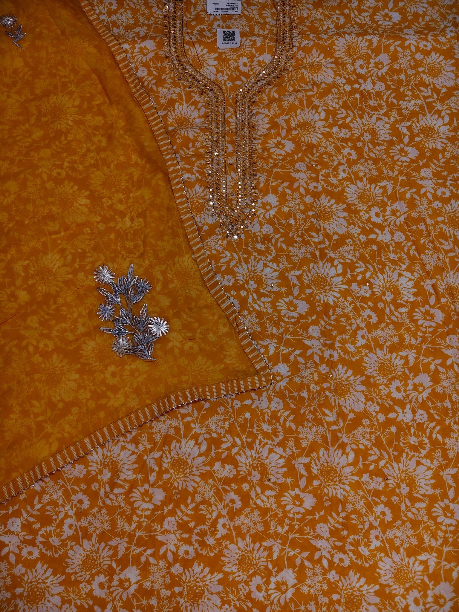 Saffron Regal Glamour Essence Suit