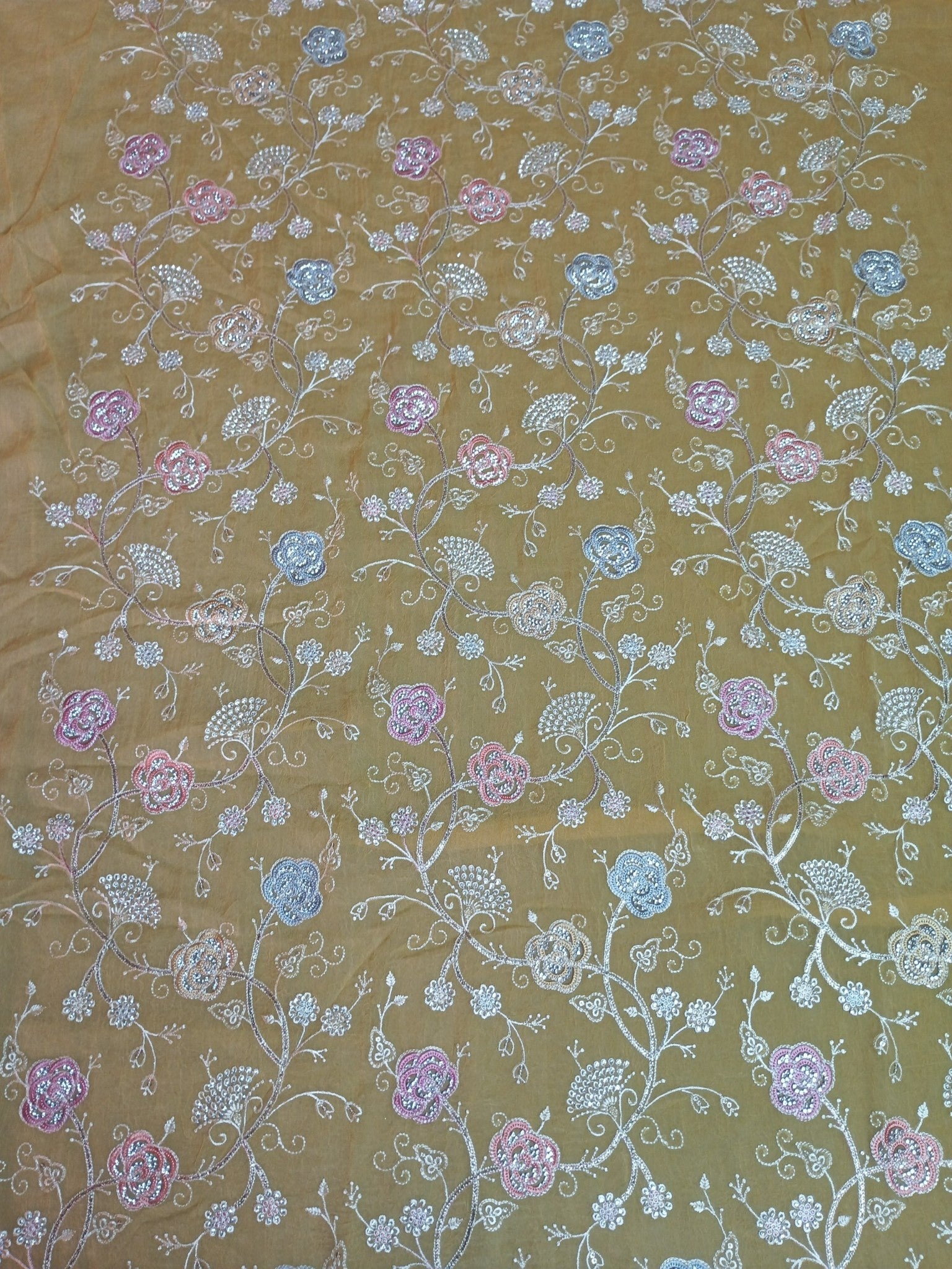 Saffron Regal Opulent Heritage Saree