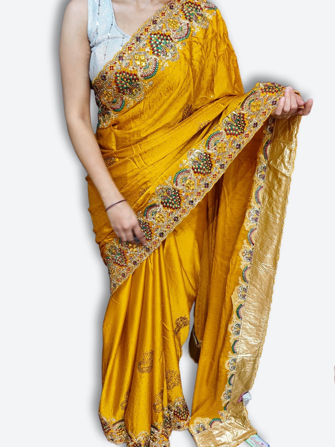 Saffron Regal Exquisite Heritage Saree