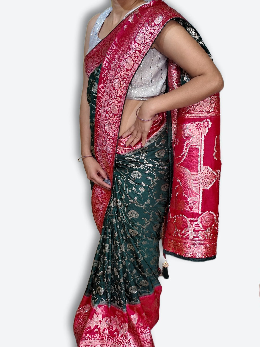 Emerald Royal Timeless Elegance Saree