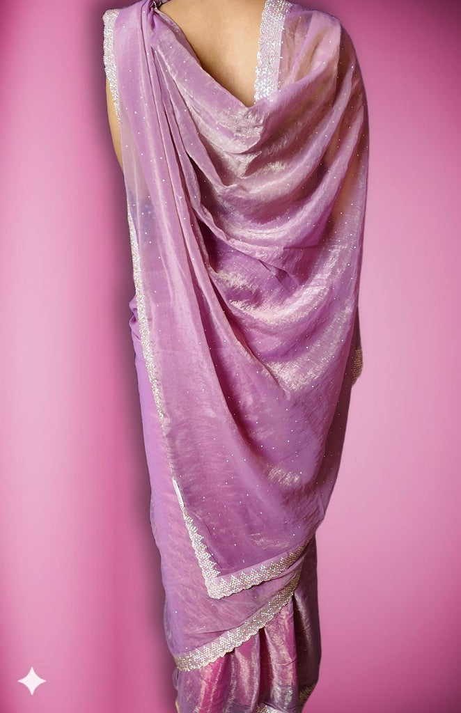 Orchid Ethereal Glamour Charm Saree