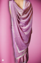 Orchid Ethereal Glamour Charm Saree