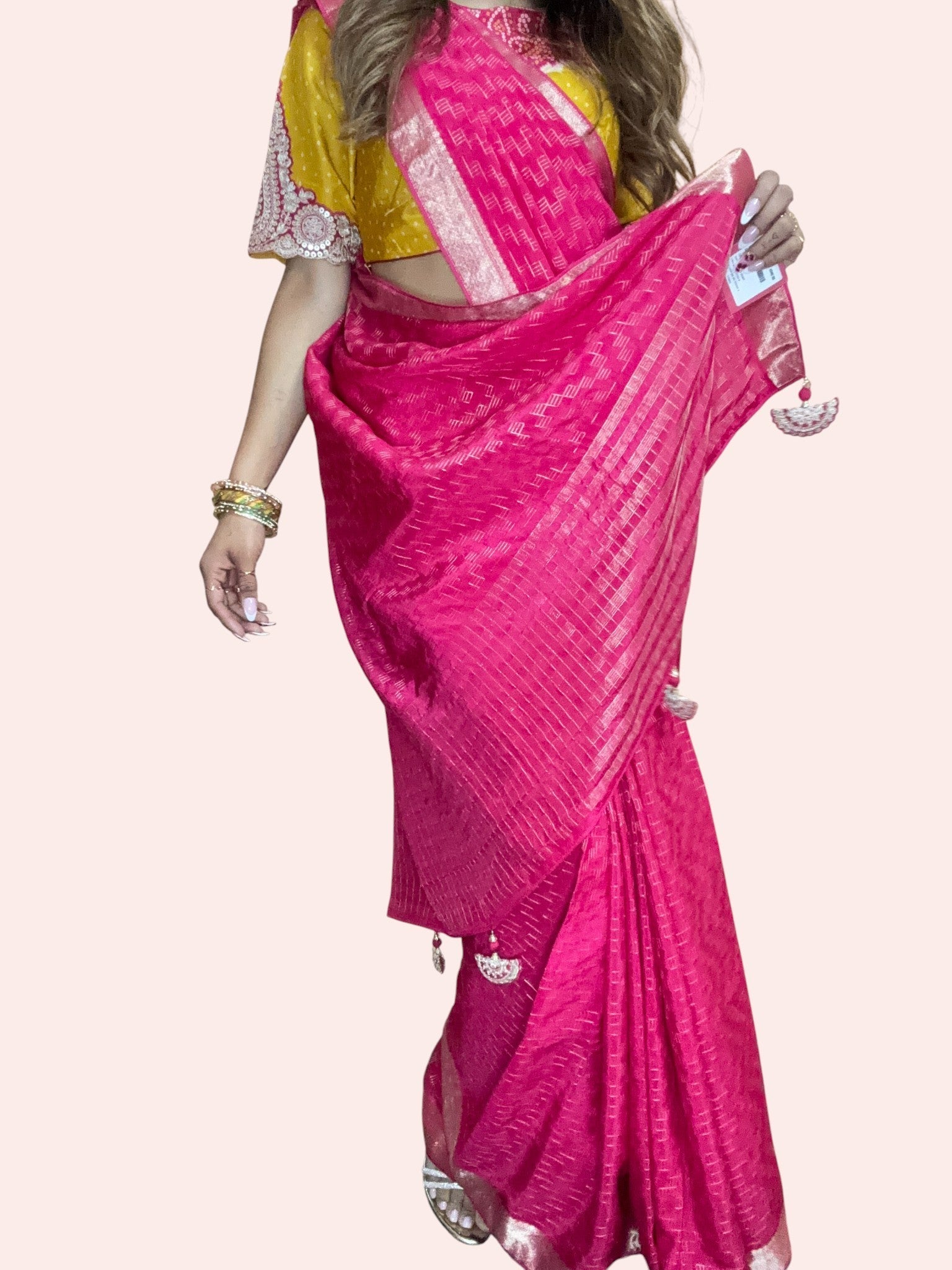 Fuchsia Radiant Heritage Luxe Saree