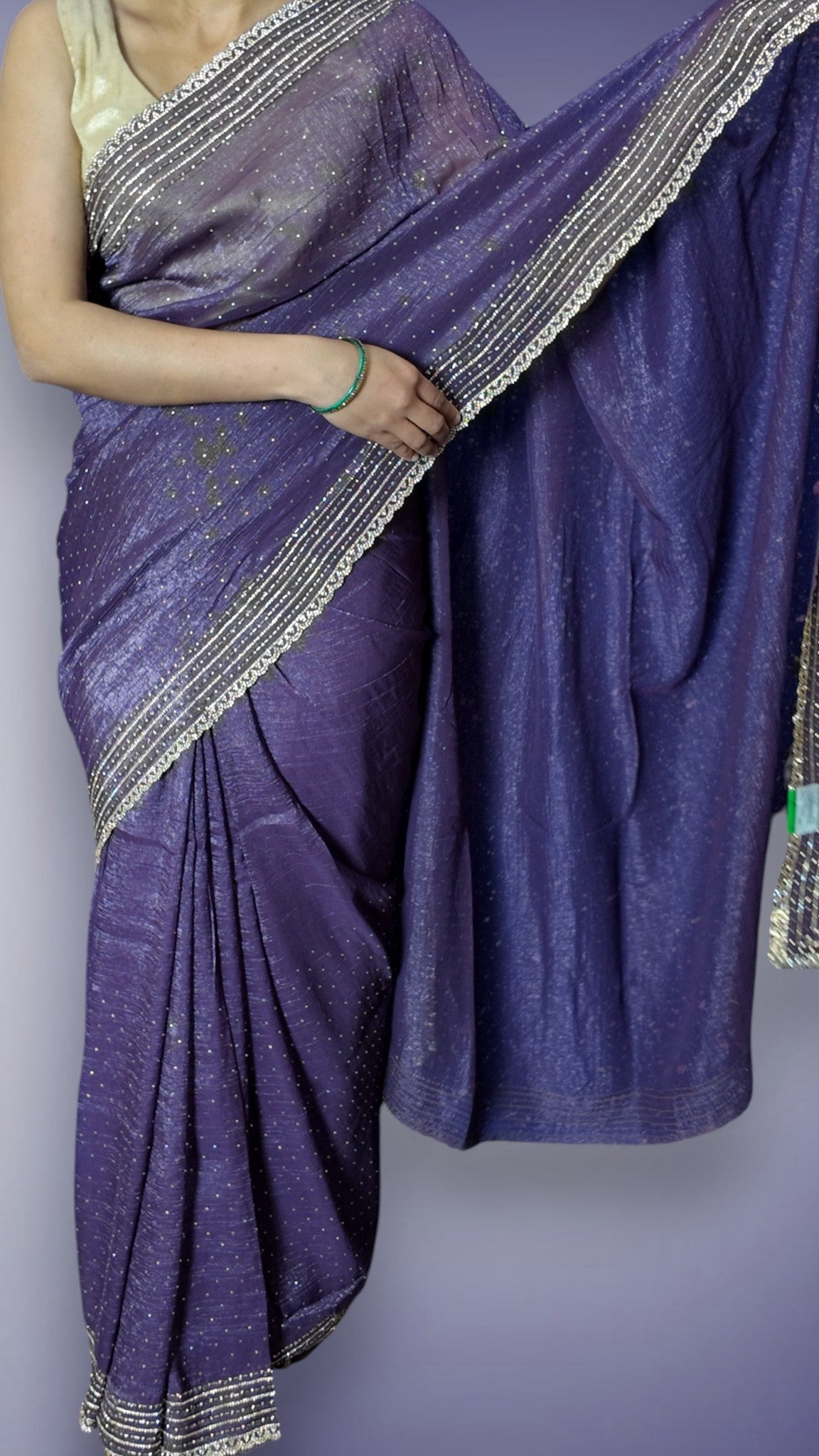 Amethyst Royal Opulent Mystique Saree