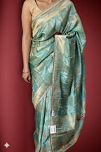 Jade Regal Opulent Elegance Saree