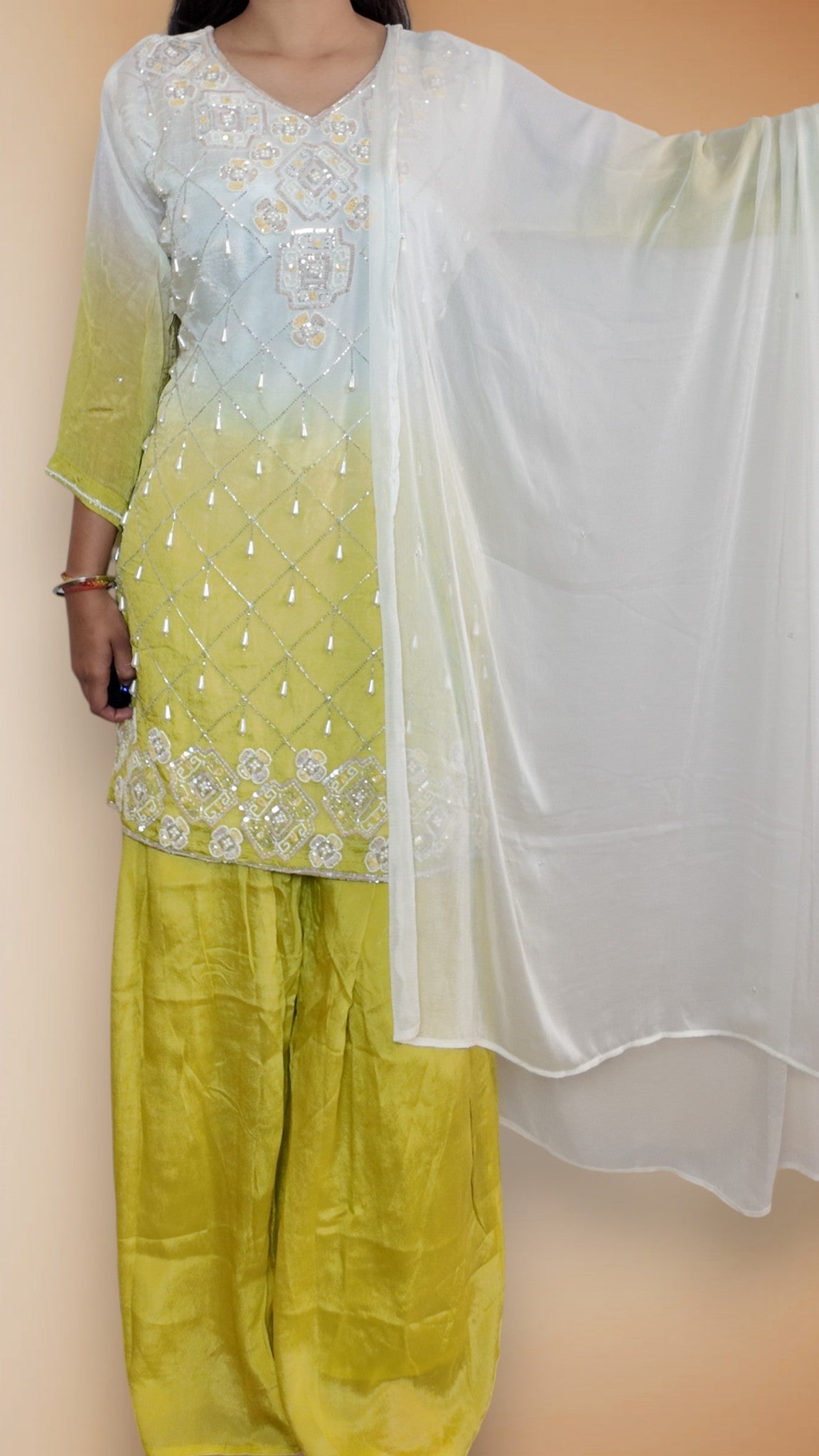 Mint Ethereal Regal Elegance Suit